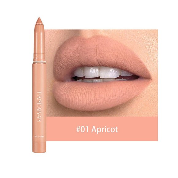 Other - Velvet Waterproof Pencil Lipstick Long Lasting Makeup Pen Liner Matte Lip Pink